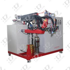 Middle temperature elastomer (multi - color multi - component) pouring machine